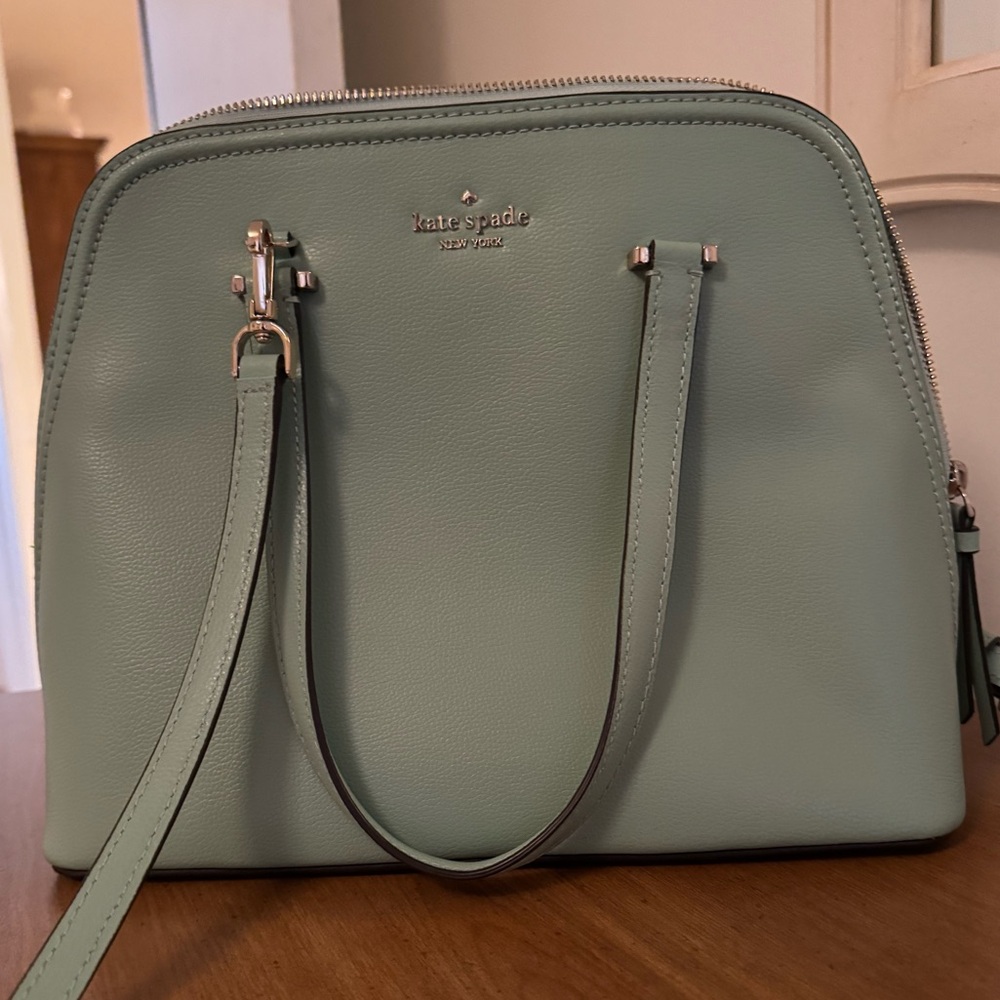 Kate Spade patterson drive medium dome satchel in mint ( spring meadow)